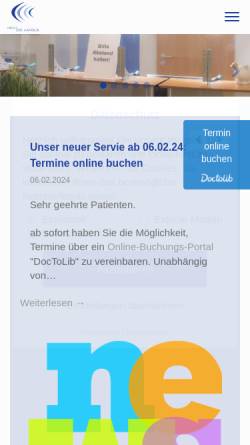 Vorschau der mobilen Webseite www.hno-neustadt.de, Hargus, Dr. med. Stefan