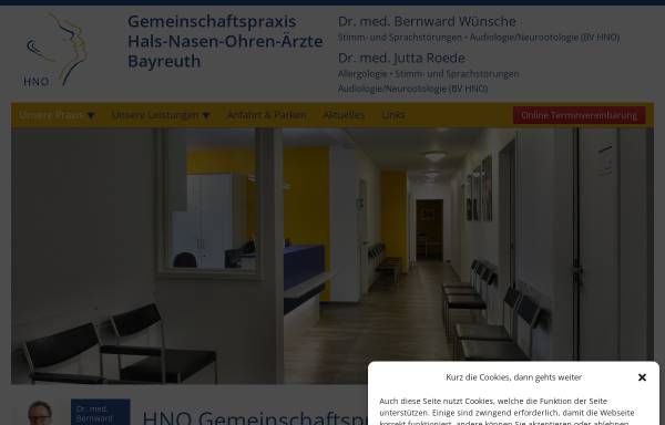 Vorschau von www.hno-gemeinschaftspraxis-bayreuth.de, Martin, Dr. med. Georg