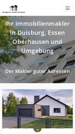 Vorschau der mobilen Webseite www.se-ko.de, Seko-Immobilien OHG