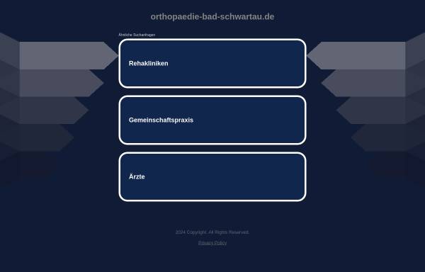 Vorschau von www.orthopaedie-bad-schwartau.de, Ludwig, Dr. med. Georg H., Haupt, Dr. med. Dirk