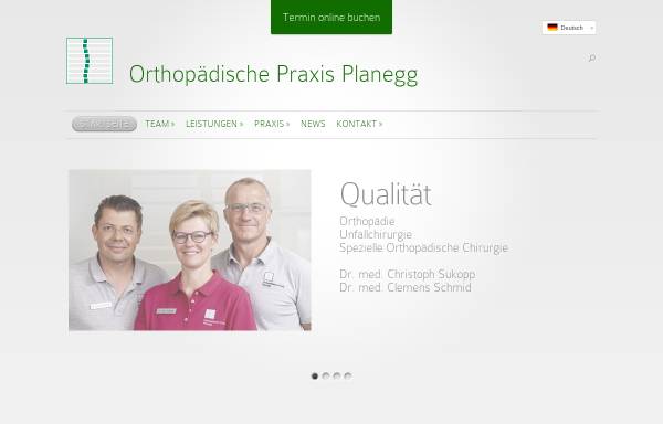 Vorschau von ortho-plan.de, Orthopädische Praxis Dr. med.Parzinger & Dr. med. Sukopp