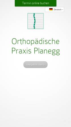 Vorschau der mobilen Webseite ortho-plan.de, Orthopädische Praxis Dr. med.Parzinger & Dr. med. Sukopp