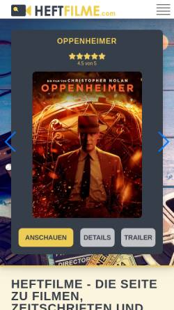 Vorschau der mobilen Webseite www.dvd-spiel-film.de, DVD-Spiel-Film