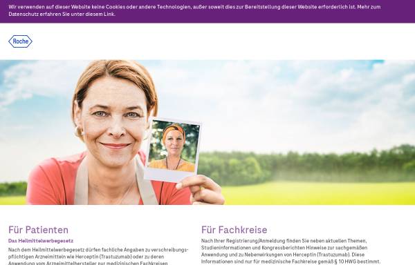 Vorschau von www.herceptin.de, Brustkrebs [herceptin.de]