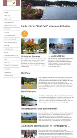 Campingplatz Fichtelsee