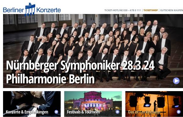 Vorschau von www.berliner-konzerte.de, Berliner Konzerte