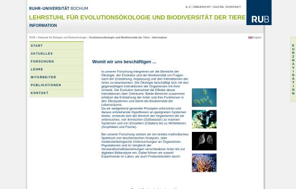 Vorschau von www.ruhr-uni-bochum.de, Tag der Artenvielfalt