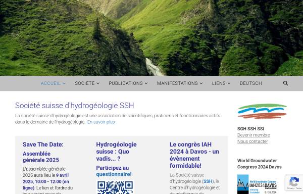 Schweizerische Gesellschaft für Hydrogeologie (SGH)