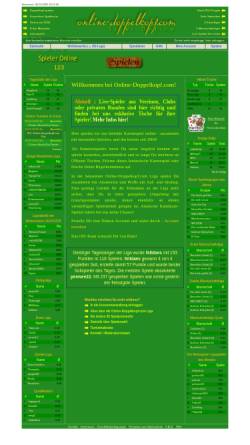Vorschau der mobilen Webseite www.online-doppelkopf.com, Online Doppelkopf