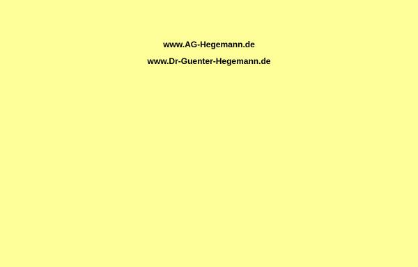 Vorschau von dr-guenter-hegemann.de, Dr. Günter Hegemann