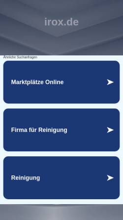 Vorschau der mobilen Webseite www.irox.de, Romanistisches Helferlein