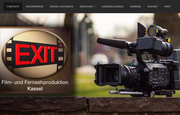 Vorschau von www.exitfilm.tv, Exit Film- und Fernsehproduktion
