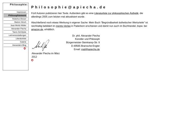 Philosophieforum [apiecha.de]