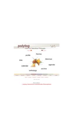 Vorschau der mobilen Webseite www.polylog.org, Polylog: Forum für interkulturelles Philosophieren