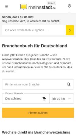 Vorschau der mobilen Webseite allesklar.de, Allesklar