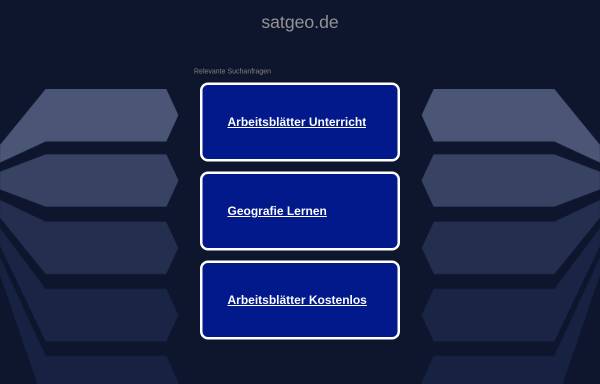 Vorschau von www.satgeo.de, Fernerkundung und Pixel-Gis