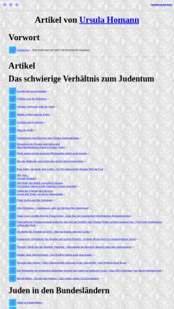 Vorschau der mobilen Webseite ursulahomann.de, Homann, Ursula