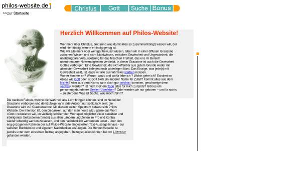 Vorschau von www.philos-website.de, Philos Website