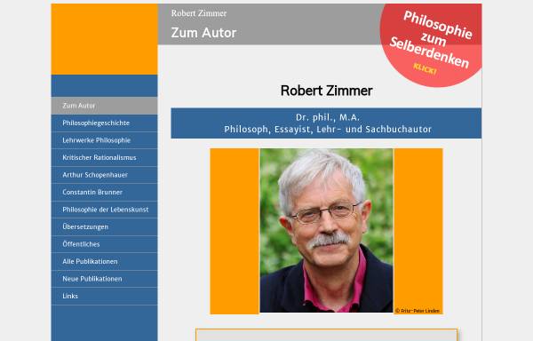 Zimmer, Dr. phil., M.A. Robert