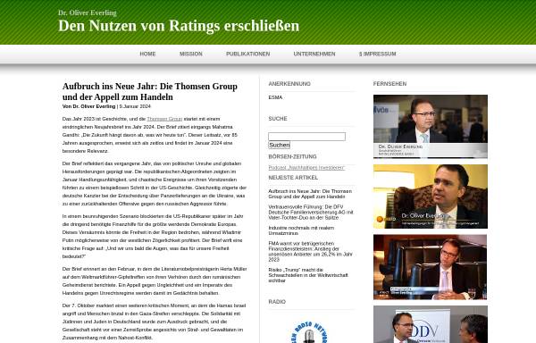 Vorschau von www.everling.de, Everling Advisory Services