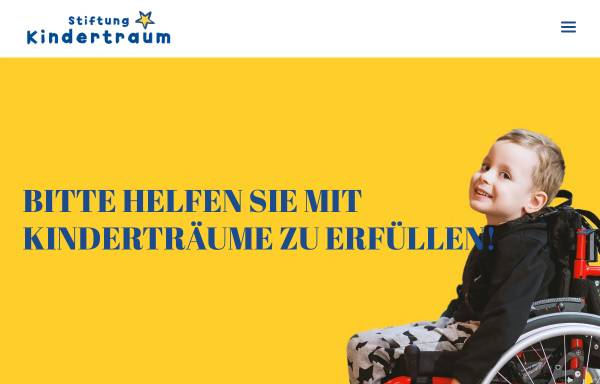 Vorschau von www.kindertraum.at, Stiftung Kindertraum