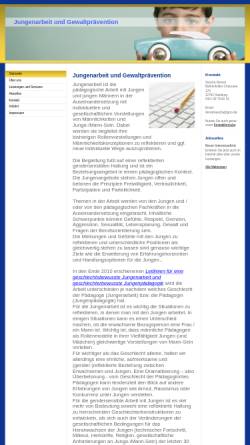 Vorschau der mobilen Webseite www.saschadenzel.de, Jungenarbeit und Gewaltprävention