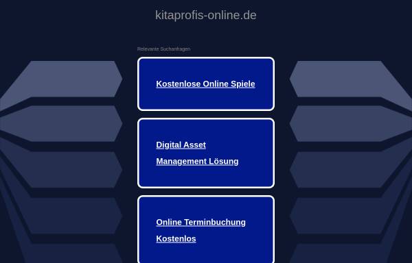 Vorschau von www.kitaprofis-online.de, KitaProfis-online.de