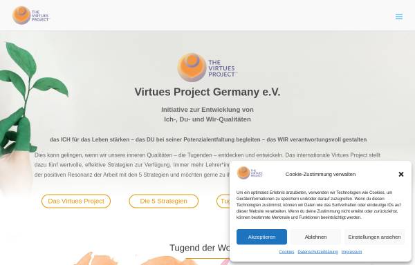 Vorschau von www.tugendprojekt.de, TugendProjekt e.V.