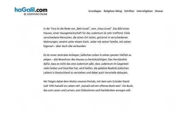 Vorschau von www.hagalil.com, Koscher leben in Mitteleuropa