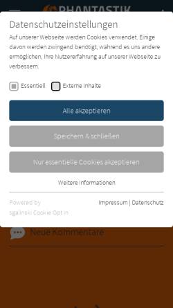 Vorschau der mobilen Webseite www.phantastik-couch.de, Die Haarteppichknüpfer