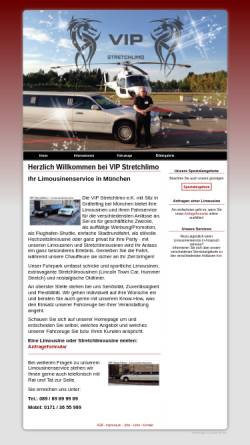 Vorschau der mobilen Webseite www.vip-stretchlimo.de, VIP-Stretchlimo e. K.