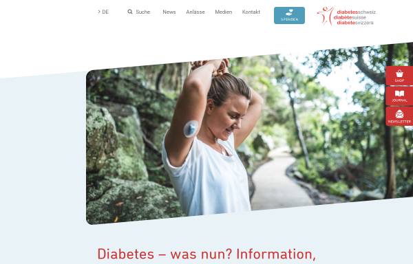 Vorschau von www.diabetesgesellschaft.ch, Schweizerische Diabetes-Gesellschaft