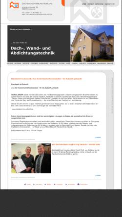 Vorschau der mobilen Webseite dachdecker-koblenz.de, Dachdecker-Innung Koblenz
