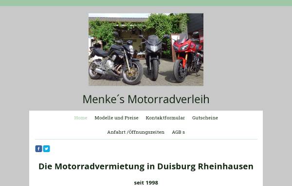 Vorschau von www.motorradvermietung-schmidt.de, Motorradvermietung Schmidt