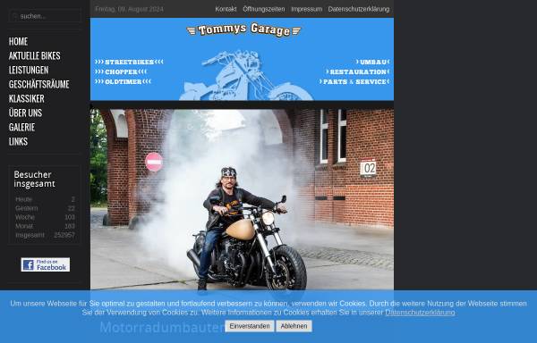 Vorschau von www.kawavan.de, Tommys Motorradhandel