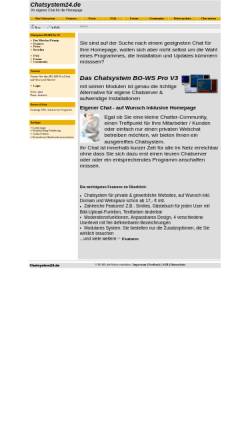 Vorschau der mobilen Webseite www.chatsystem24.de, Chatsystem24