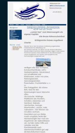 Vorschau der mobilen Webseite www.wrs-charterboot.de, Wrs - Charterboot