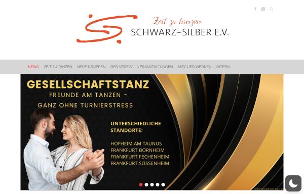 Vorschau von www.schwarz-silber.de, Schwarz-Silber Frankfurt e.V.