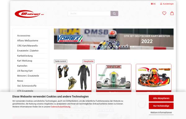 Vorschau von www.kartstore.de, Kartstore - Noack Motorsport