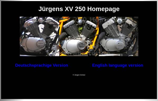 Jürgens XV 250 Homepage