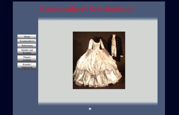 Vorschau von www.kostuemnaeherei-schnabelwaid.de, Schnabelwaider Nähstudio