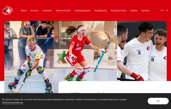 Vorschau von www.rollhockey.ch, Schweizerischer Rollhockey Verband