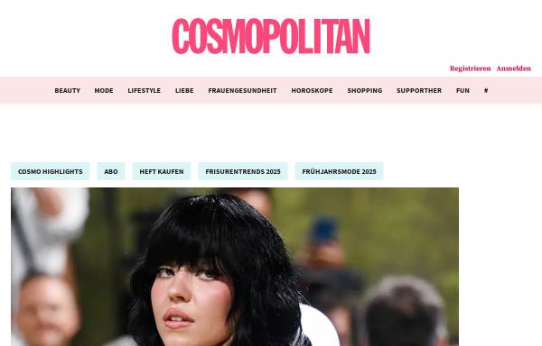 Vorschau von www.cosmopolitan.de, Cosmopolitan