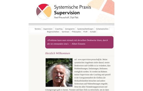 Vorschau von www.supervision-preuschoff.de, Axel Preuschoff Supervision & Coaching