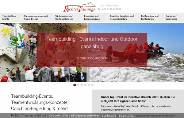 Vorschau von www.richtertrainings.de, Jens Richter Trainings