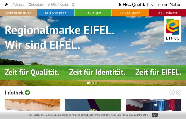 Vorschau von www.regionalmarke-eifel.de, Regionalmarke Eifel