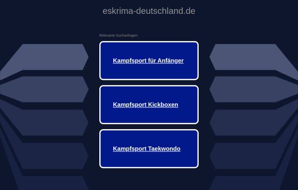 Vorschau von www.eskrima-deutschland.de, Doce Pares Eskrima Deutschland