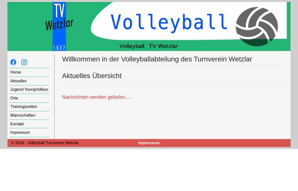 Vorschau von www.wetzlar-volley.de, TV Wetzlar 1847 e.V.