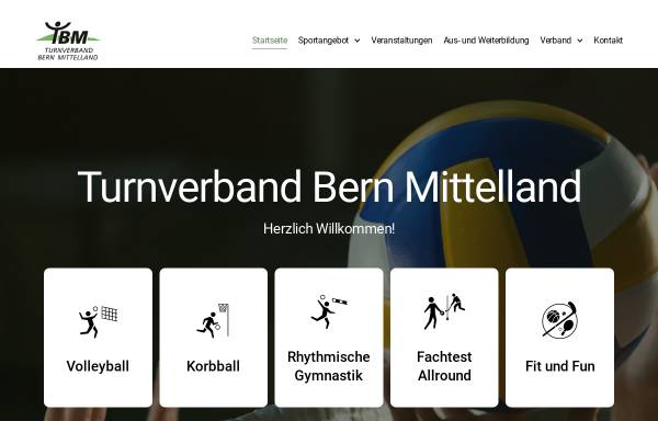 Vorschau von www.tb-mittelland.ch, Turnverband Bern Mittelland