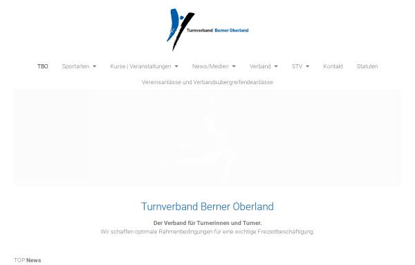 Vorschau von www.tb-oberland.ch, Turnverband Berner Oberland